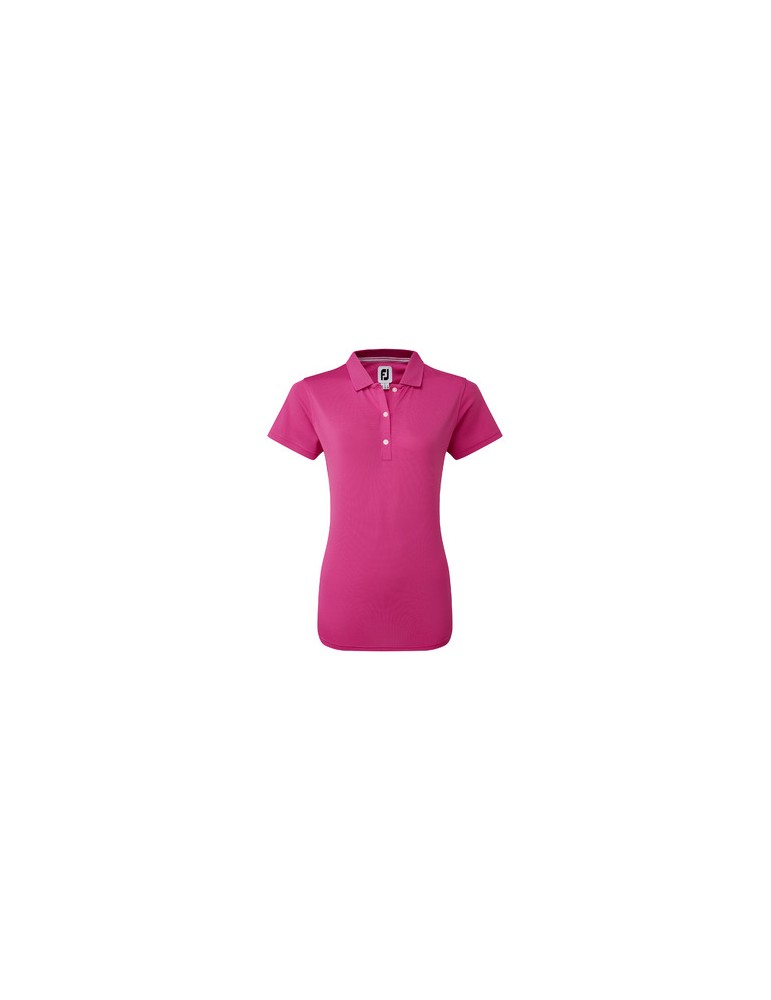 Footjoy Stretch Pique Solid Polo, Dame