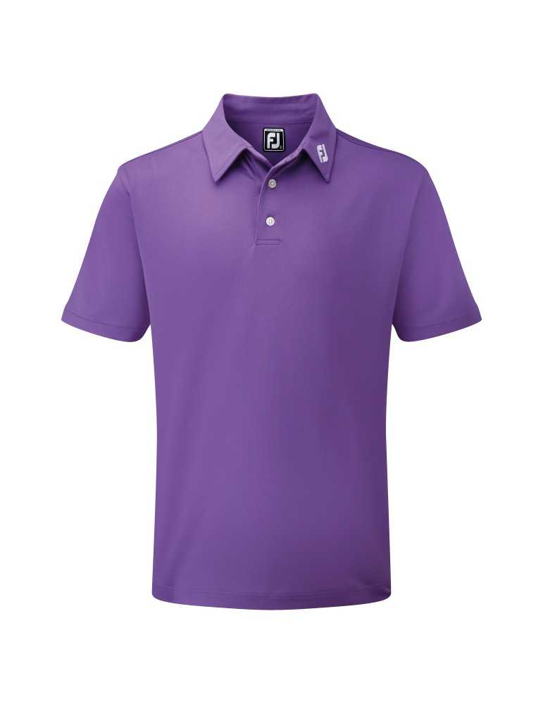 Footjoy Polo Stretch Pique Solid, Herre