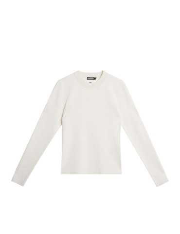 J. Lindeberg Black/White Louise Rib Jacquard Knit