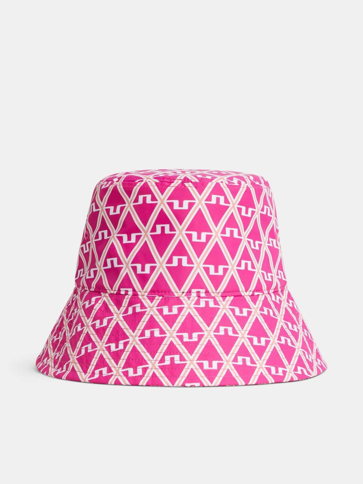 J. Lindeberg Rosa Print Bucket Hat, Dame