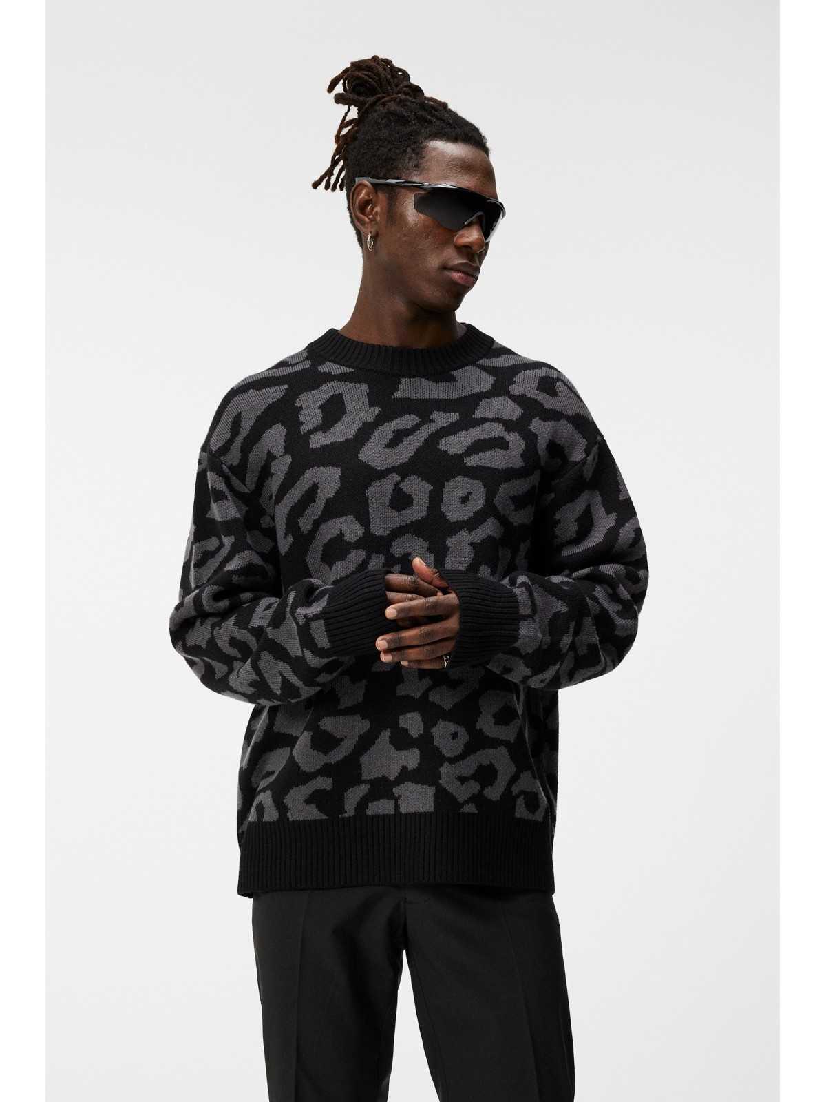 J. Lindeberg Olive Crew Neck Knit