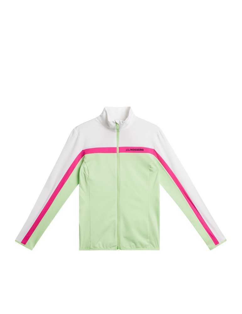 J. Lindeberg Janice Seasonal midlayer hvid, dame