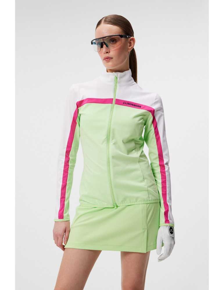 J. Lindeberg Janice Seasonal midlayer hvid, dame