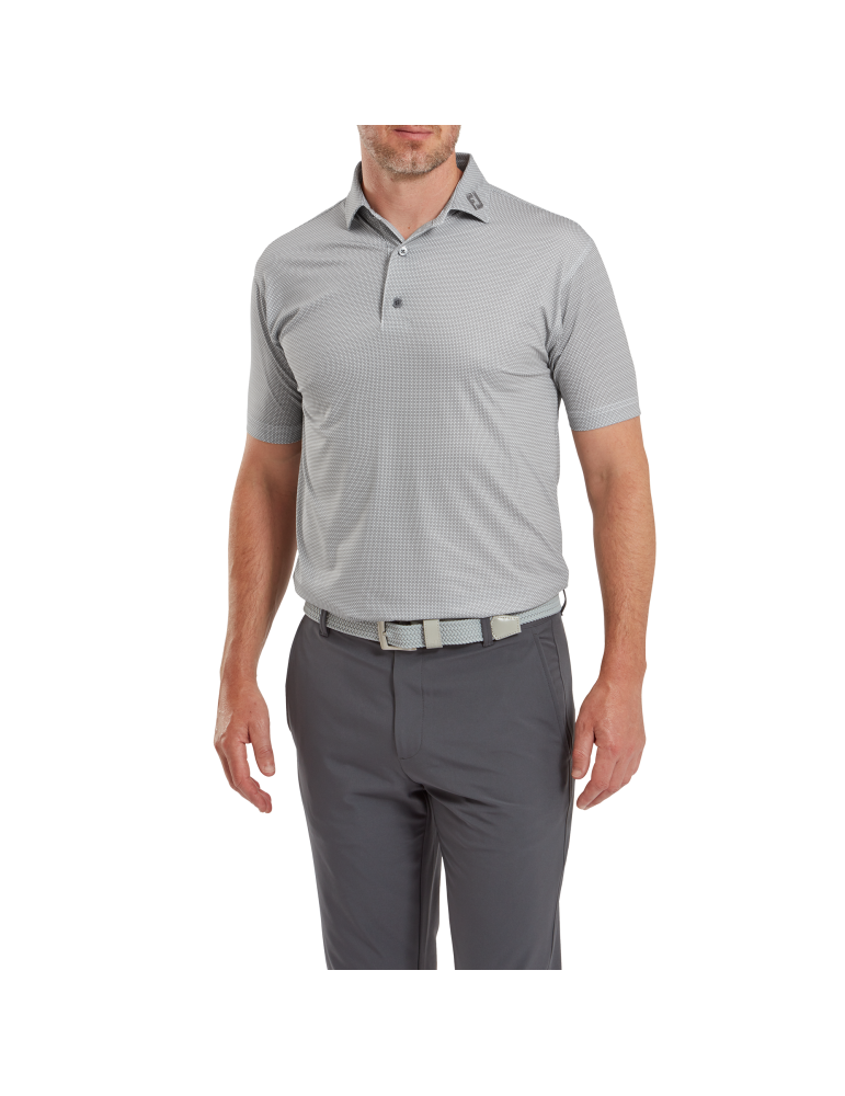 FootJoy EU Octagon PRT lisle polo, herre