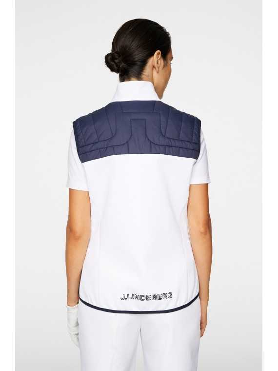 J. Lindeberg Holma quilt Hybrid vest, dame
