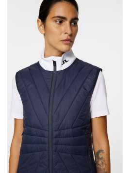 J. Lindeberg Holma quilt Hybrid vest, dame