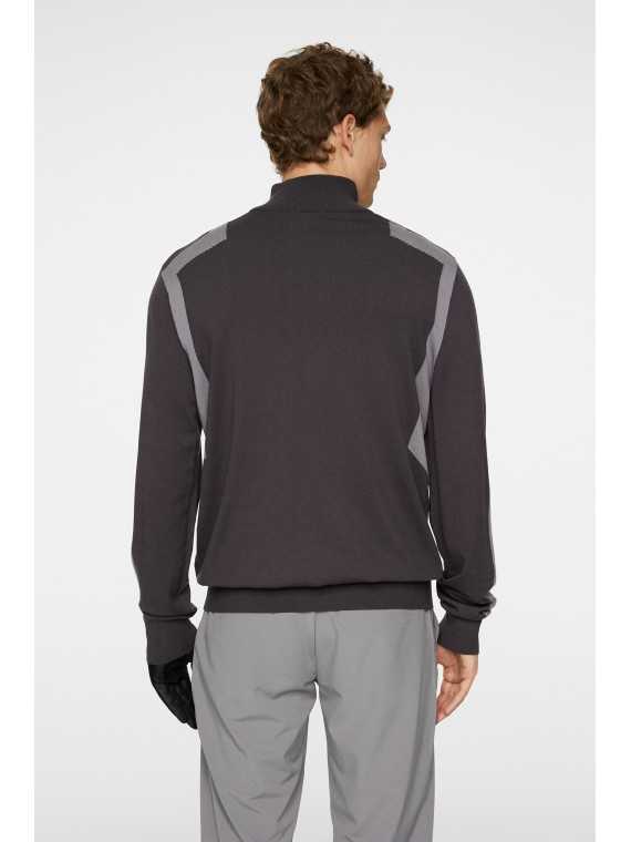 J. Lindeberg Kendrick Knitted Zip Sweater, Herre