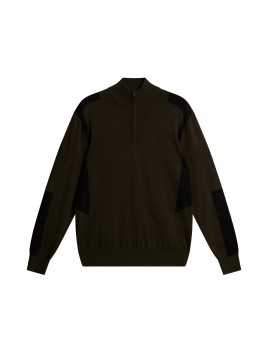 J. Lindeberg Kendrick Knitted Zip Sweater, Herre
