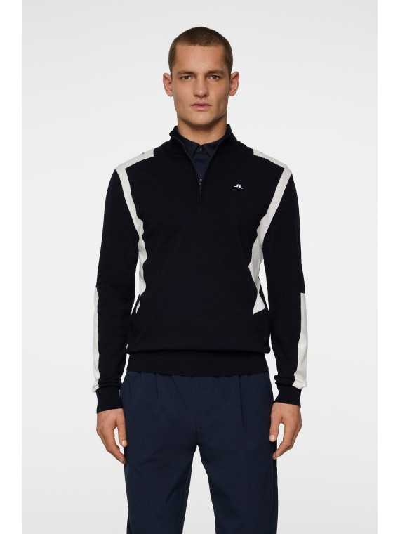 J. Lindeberg Kendrick Knitted Zip Sweater, Herre