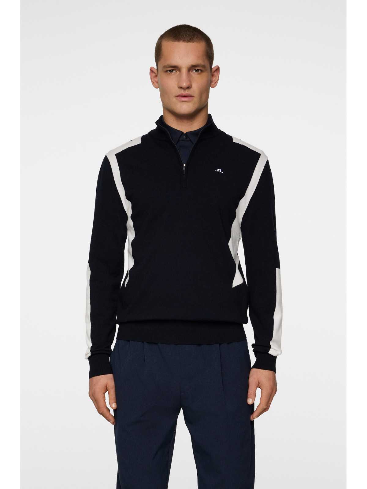 J. Lindeberg Kendrick Knitted Zip Sweater, Herre