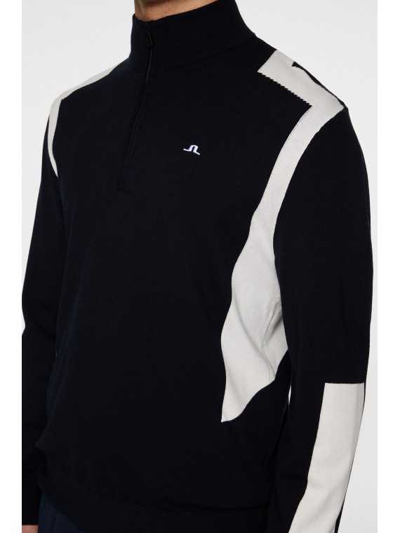 J. Lindeberg Kendrick Knitted Zip Sweater, Herre