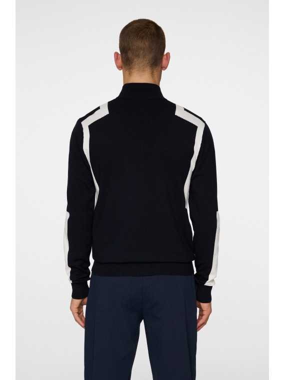 J. Lindeberg Kendrick Knitted Zip Sweater, Herre