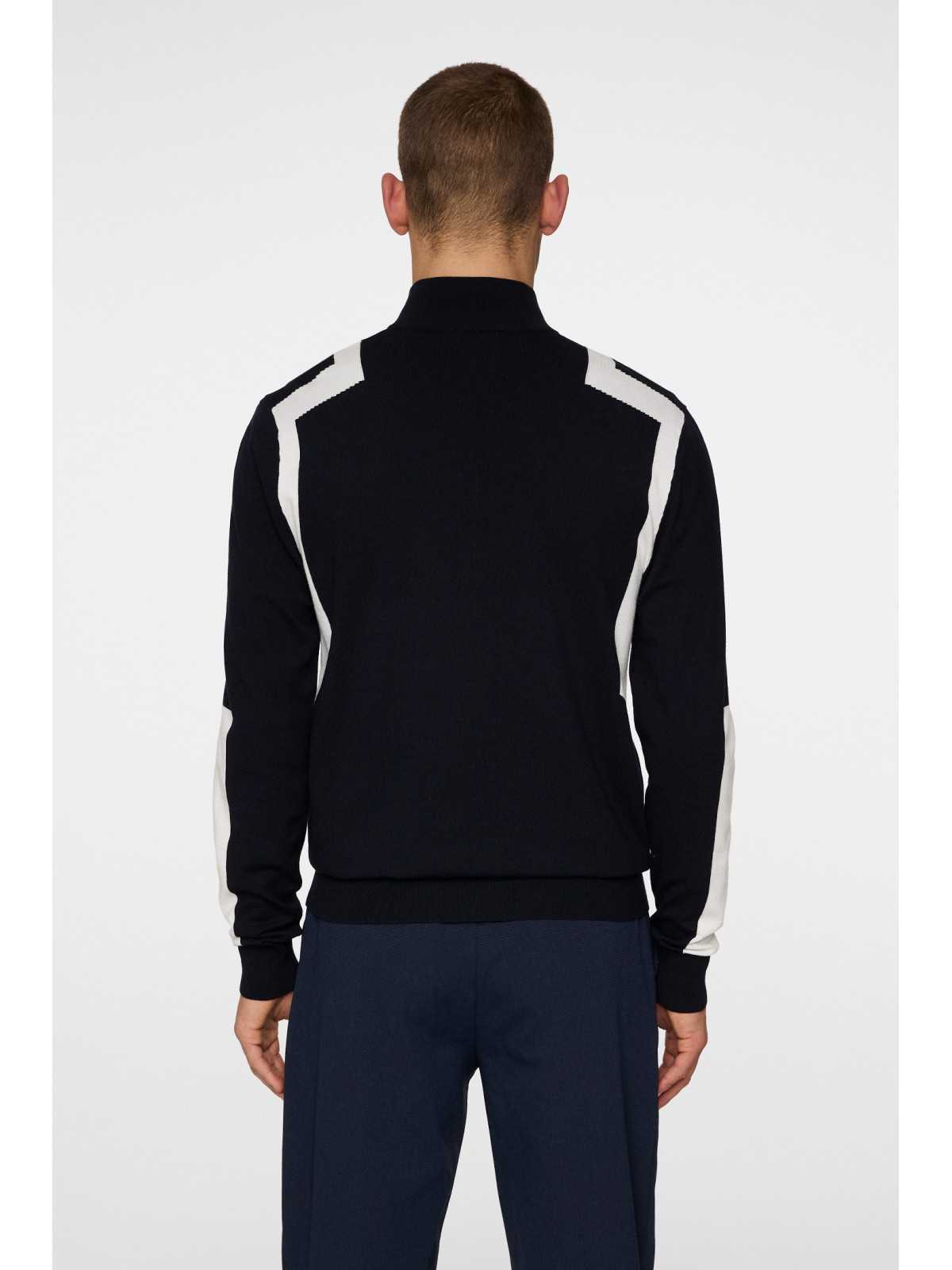 J. Lindeberg Kendrick Knitted Zip Sweater, Herre