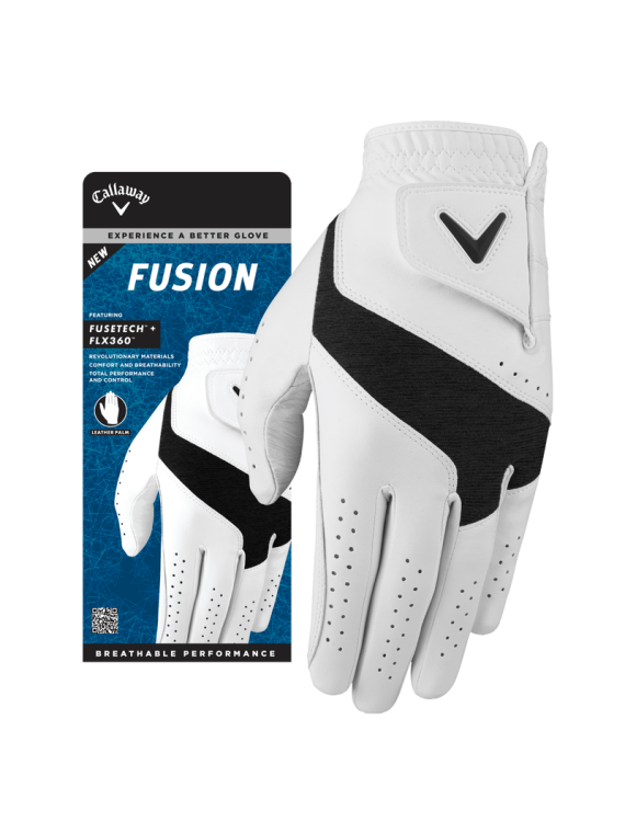 Callaway Fusion Golfhandske båret på venstre hånd