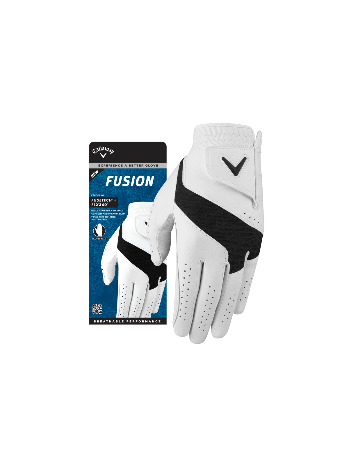 Callaway Fusion Golfhandske båret på venstre hånd