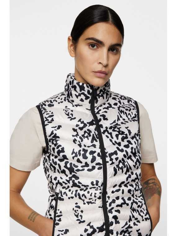 J. Lindeberg Lara light down vest print