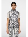 J. Lindeberg Lara light down vest print