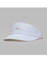 G/FORE Tee Bit Flat Brim Cotton Twill Visor, Herre - Snow