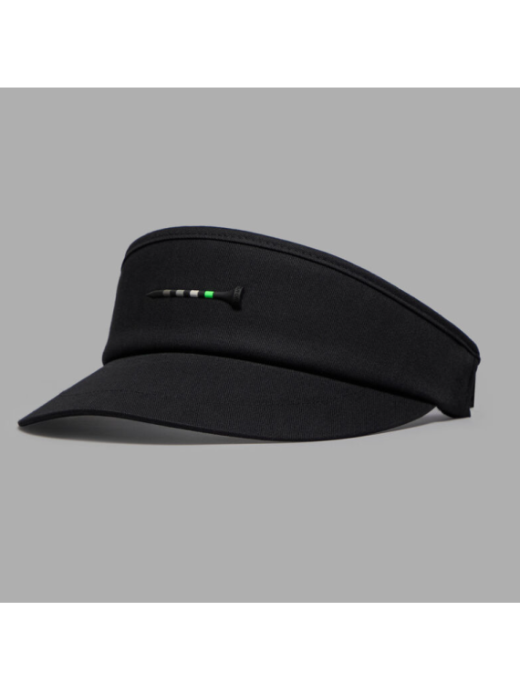 G/FORE Tee Bit Flat Brim Cotton Twill Visor, Herre - Snow