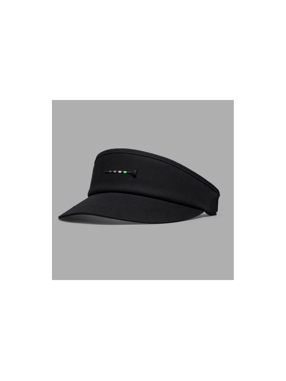G/FORE Tee Bit Flat Brim Cotton Twill Visor, Herre - Snow