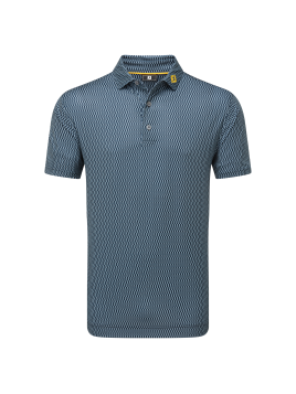 FootJoy Wiggle Print Lisle Polo, Herre