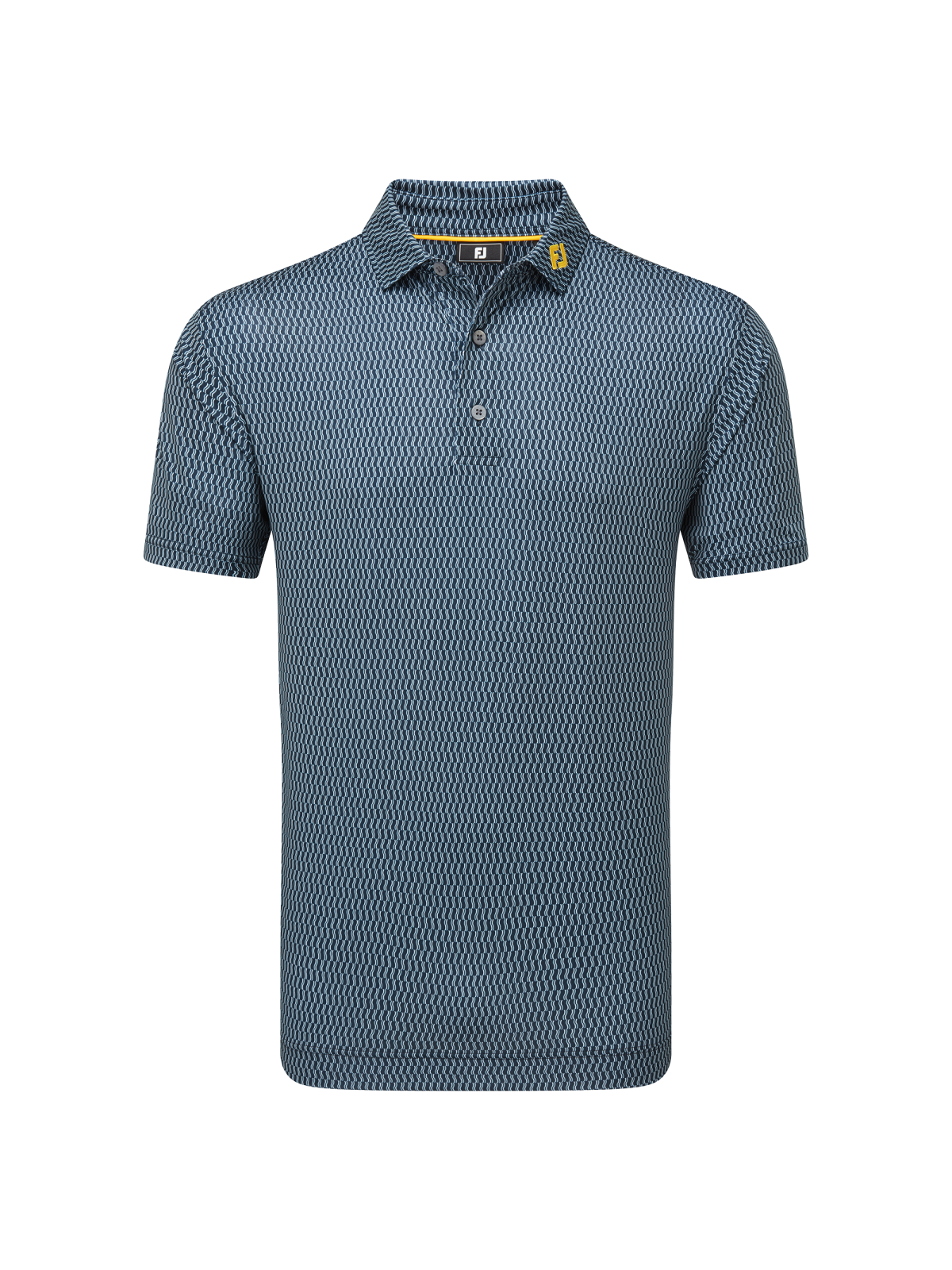 FootJoy Wiggle Print Lisle Polo, Herre