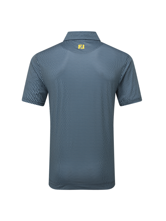 FootJoy Wiggle Print Lisle Polo, Herre