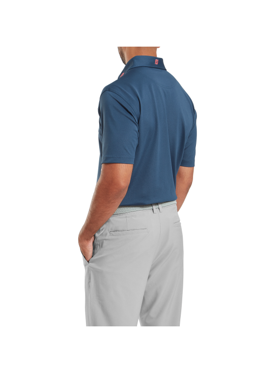FootJoy Stretch Pique Solid Polo, Herre.