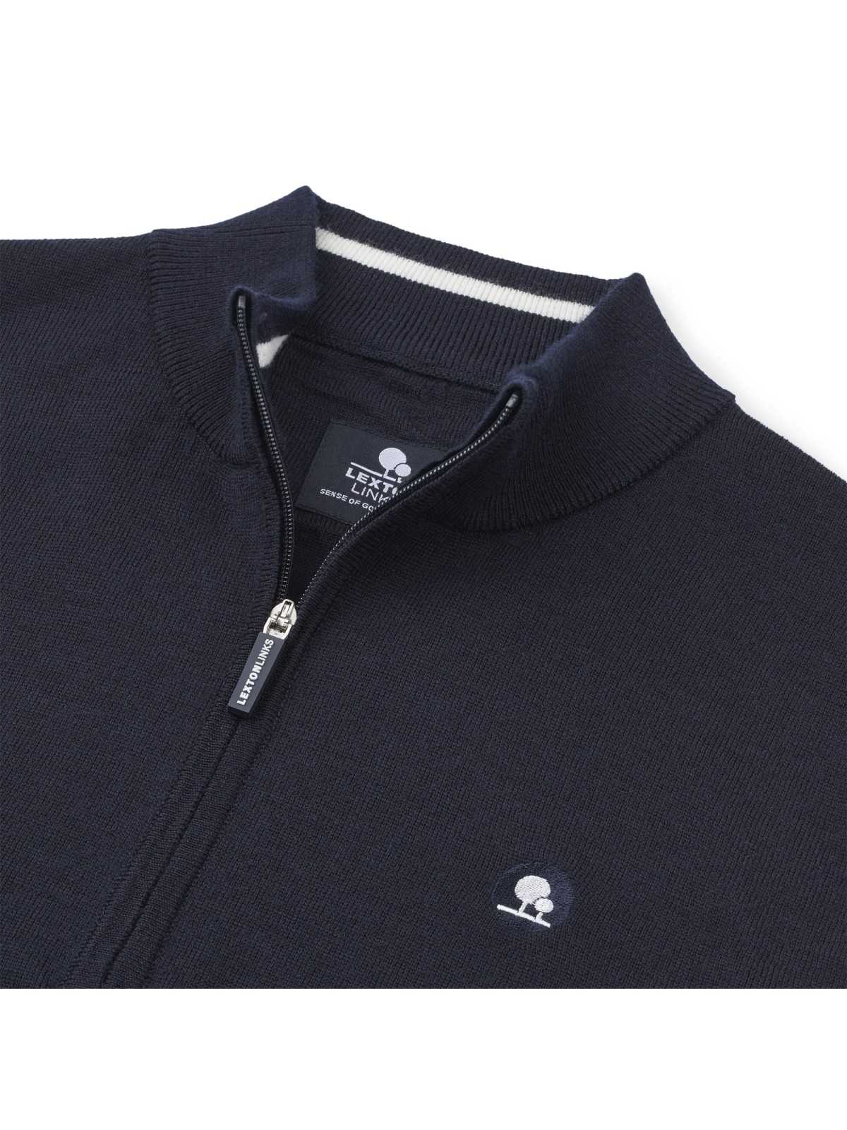 Lexton Links Murray 1/2-Zip vest Merino, Herre