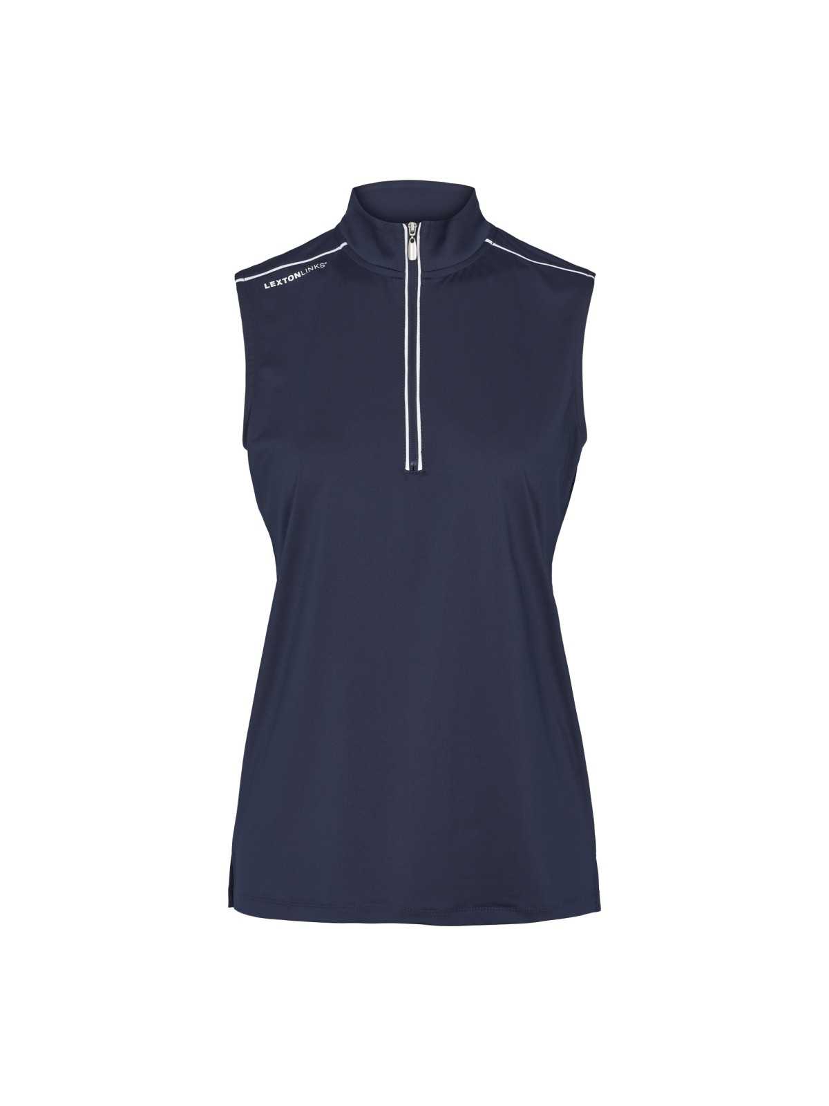 Lexton Links Amelia polo U/Ærme, damer - Navy