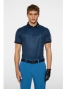 J. Lindeberg Tour Tech Reg Fit Print Polo, Herre