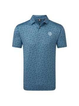 The Open Footjoy Event Print Polo, Herre
