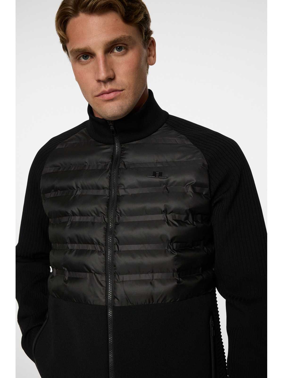 J. Lindeberg Aziel Tech Knit Zip Sweater
