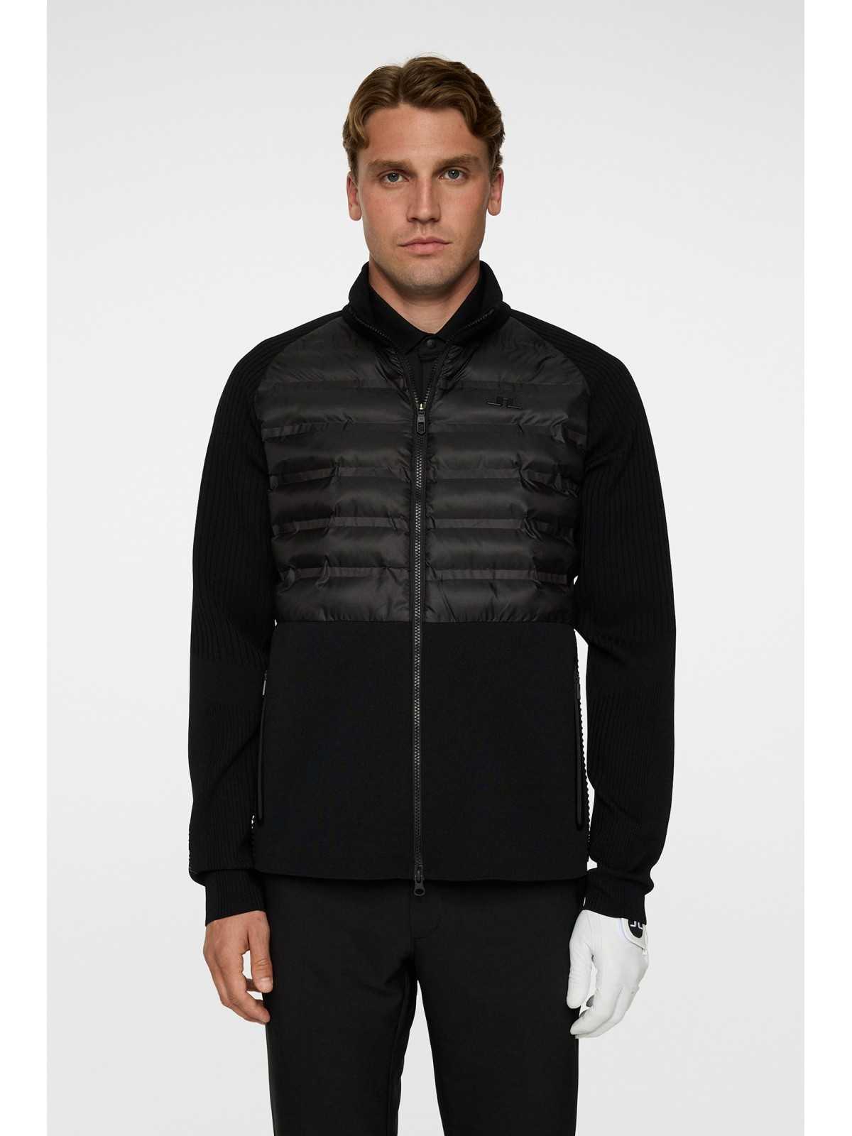 J. Lindeberg Aziel Tech Knit Zip Sweater