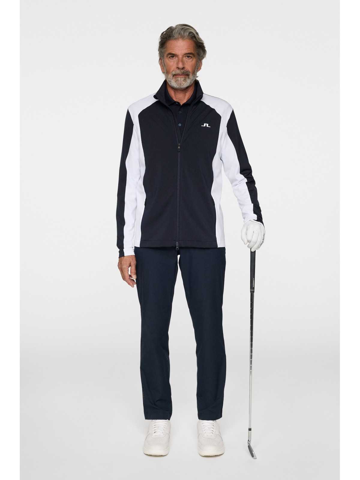 J. Lindeberg Banks Zip Midlayer, Herre J. Lindeberg Banks Zip Midlayer, Herre