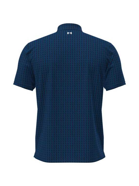 Under Armour T2G pr. polo houndstooth deuces, herre