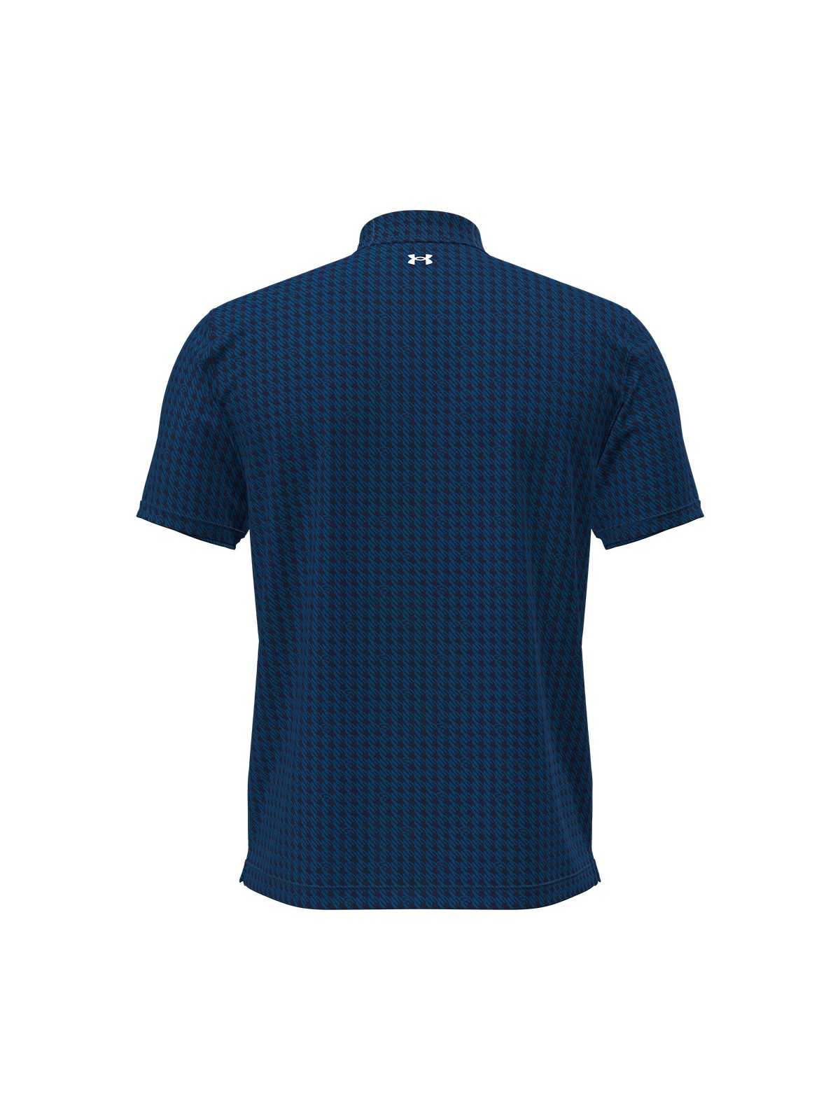 Under Armour T2G pr. polo houndstooth deuces, herre
