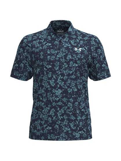 Under Armour matchplay pr. polo-floral hazard, herre