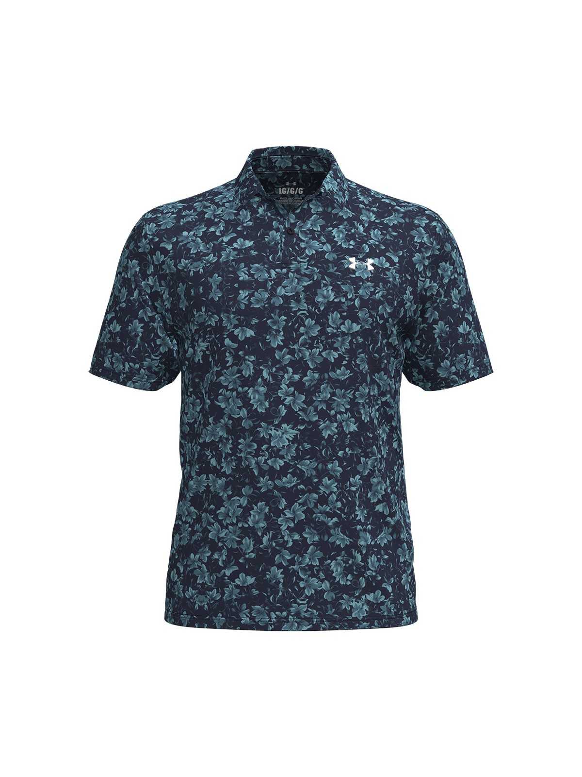 Under Armour matchplay pr. polo-floral hazard, herre