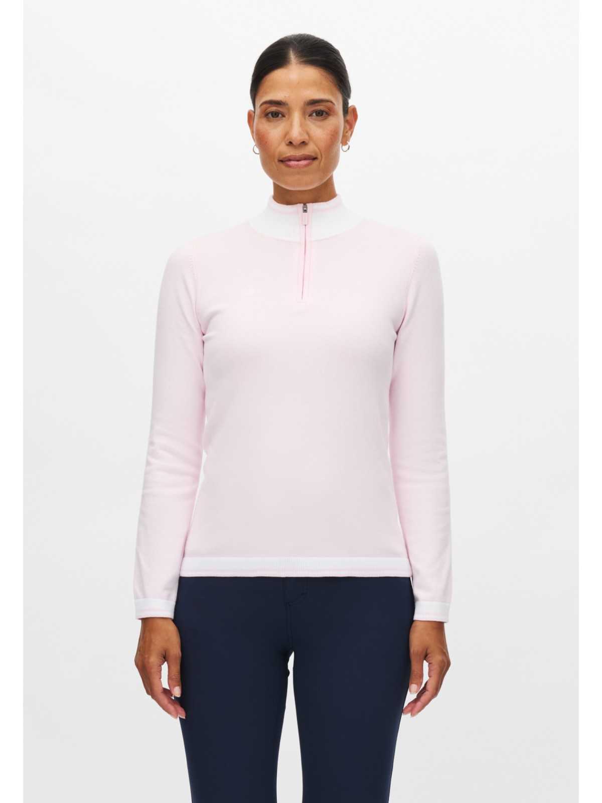 Röhnisch Kora knitted half zip