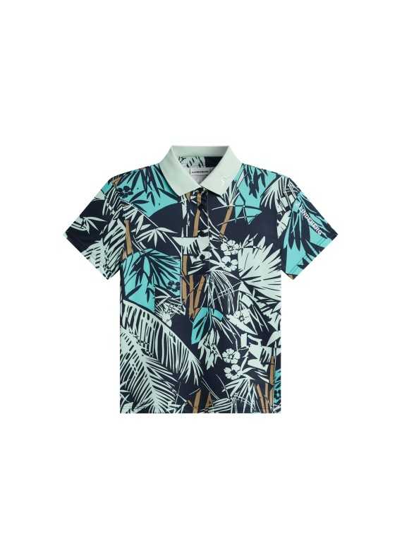 J. Lindeberg Tour Tech Print Polo, Dame