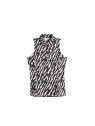J. Lindeberg Dena Print Sleeveless Polo
