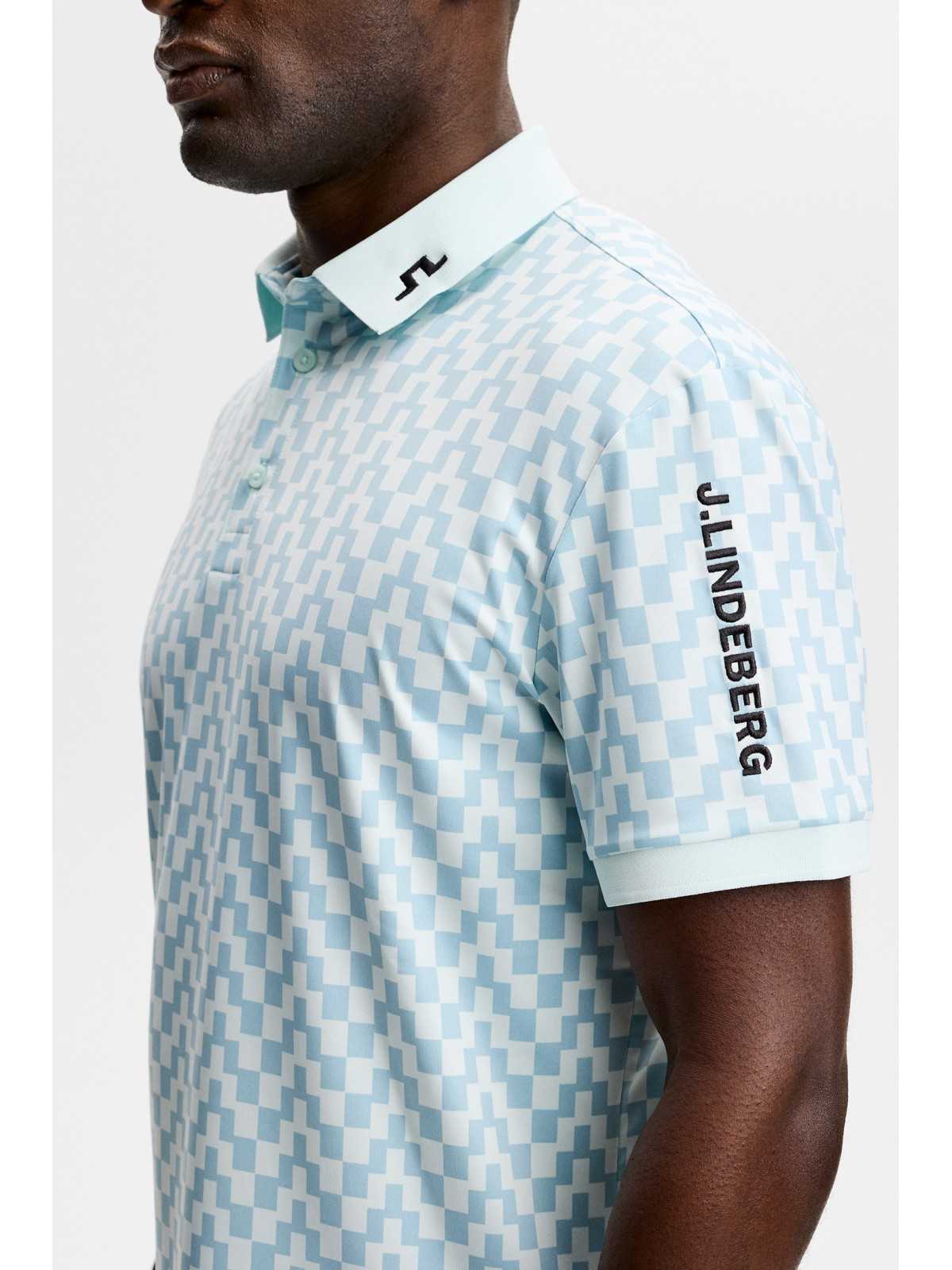 J. Lindeberg Tour Tech Print Polo