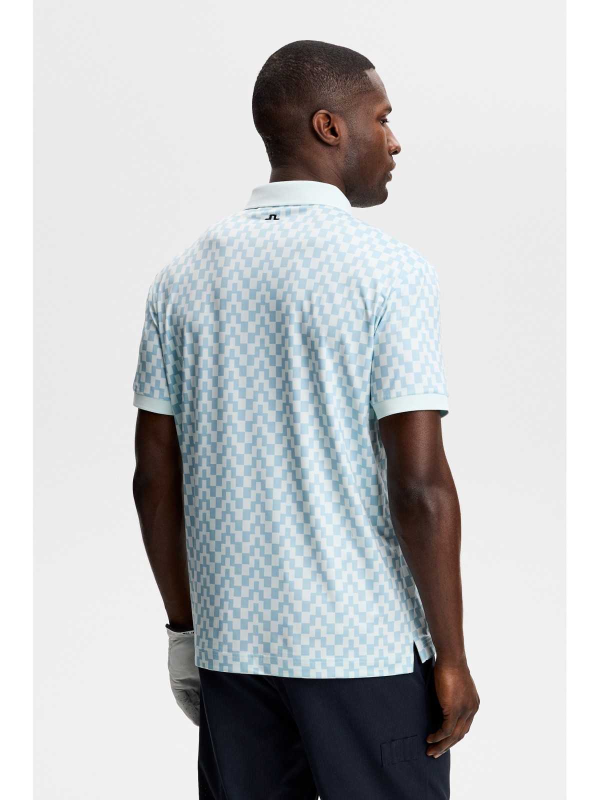 J. Lindeberg Tour Tech Print Polo