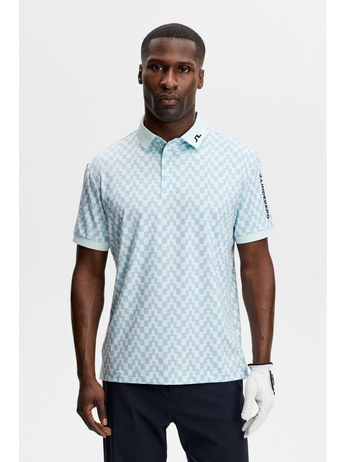 J. Lindeberg Tour Tech Print Polo