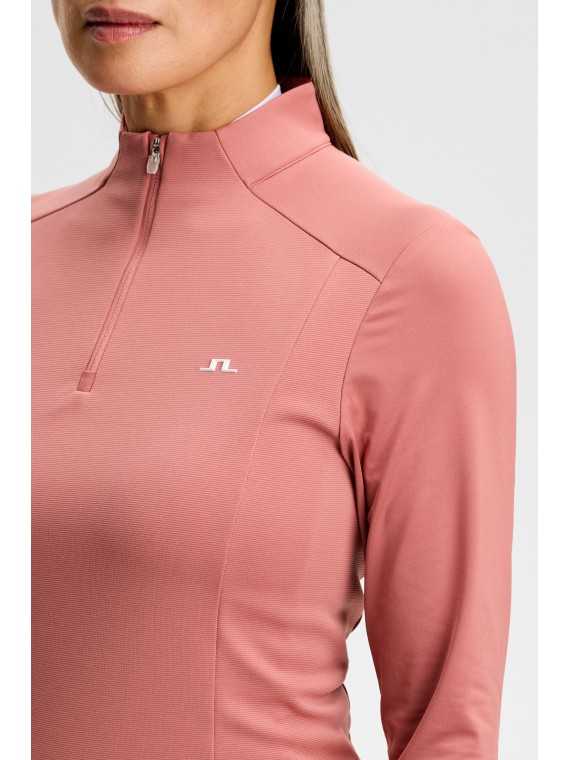 J. Lindeberg Cindy Quarter Zip Mid Layer