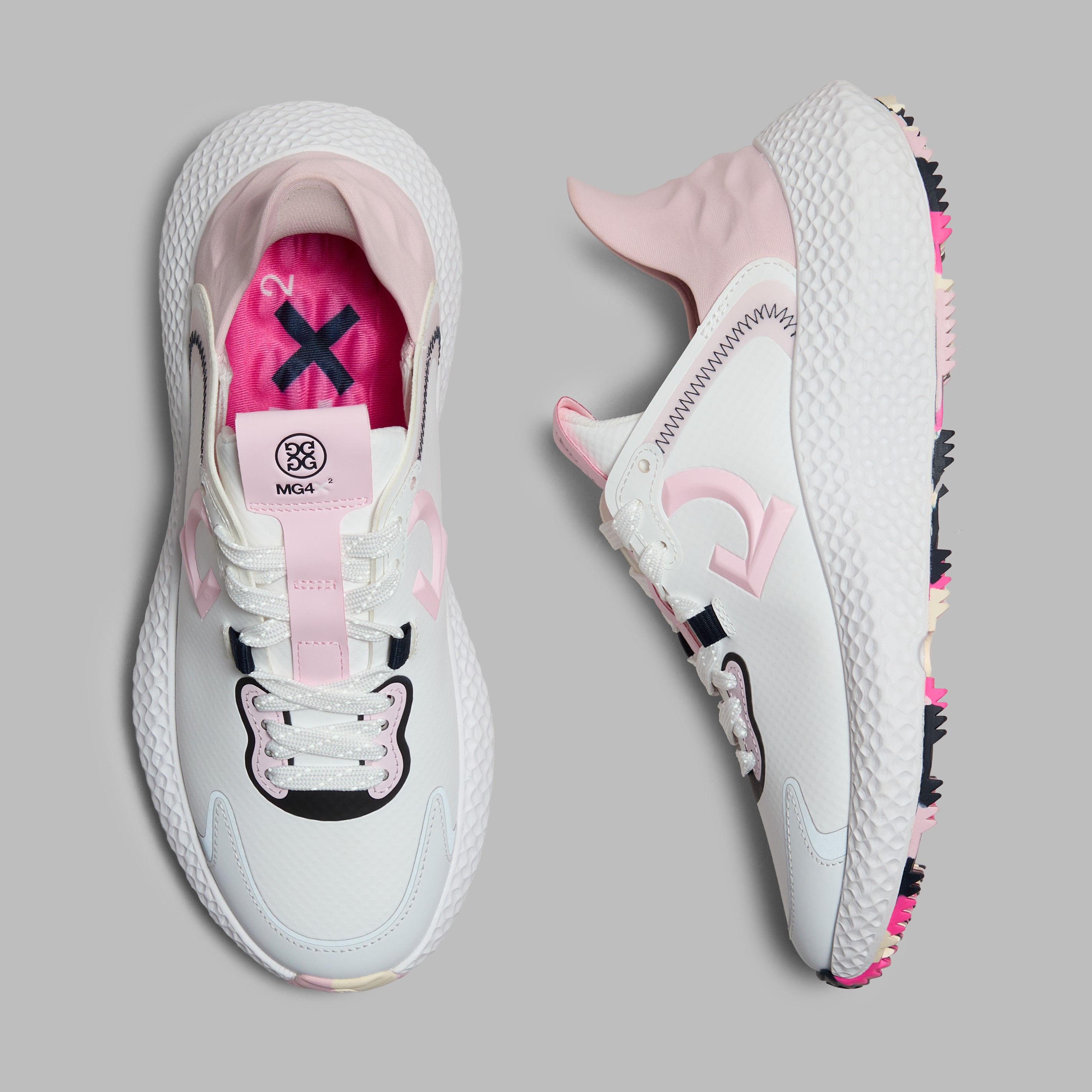 G/Fore MG4X2 cross trainer golfsko, dame Skostørrelse 38 Farve Snow/Blush