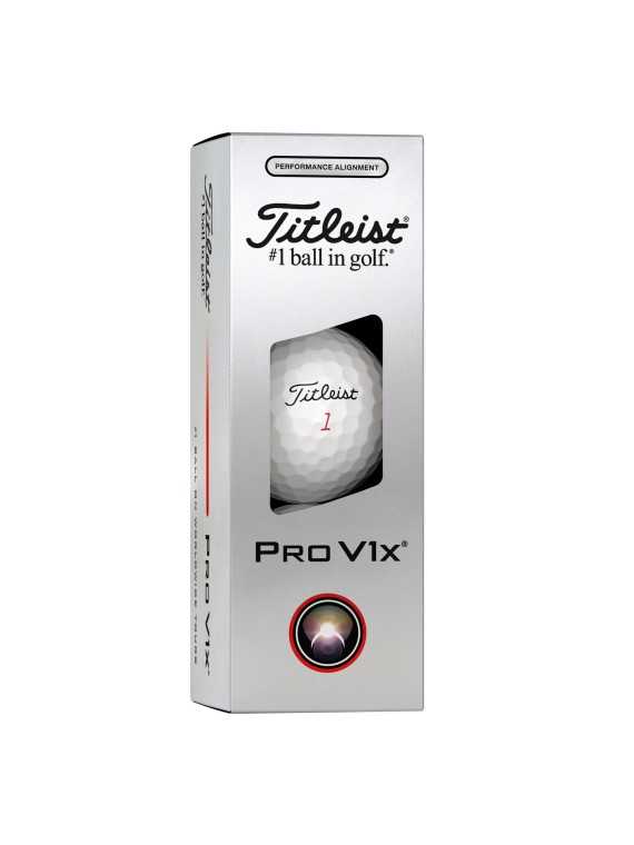 Titleist Pro V1x AIM Performance Alignment, Golfbolde
