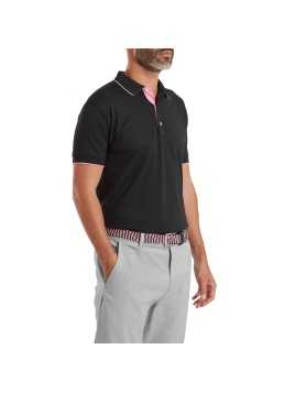 FootJoy Wordmark Pique Polo, Herre