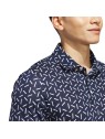 Adidas Ultimate365 mesh print climacool polo, herre